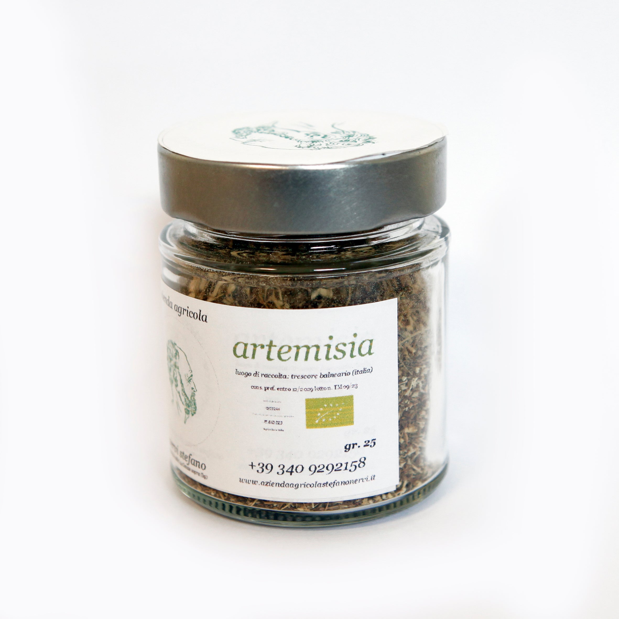 artemisia a macinata vasetto vetro 25 gr