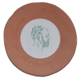 piattino portaincenso ceramica