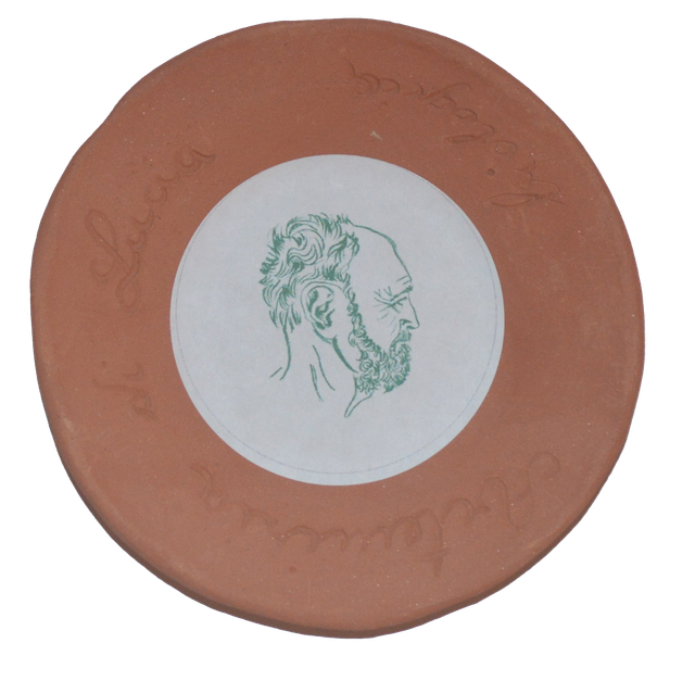 piattino portaincenso ceramica